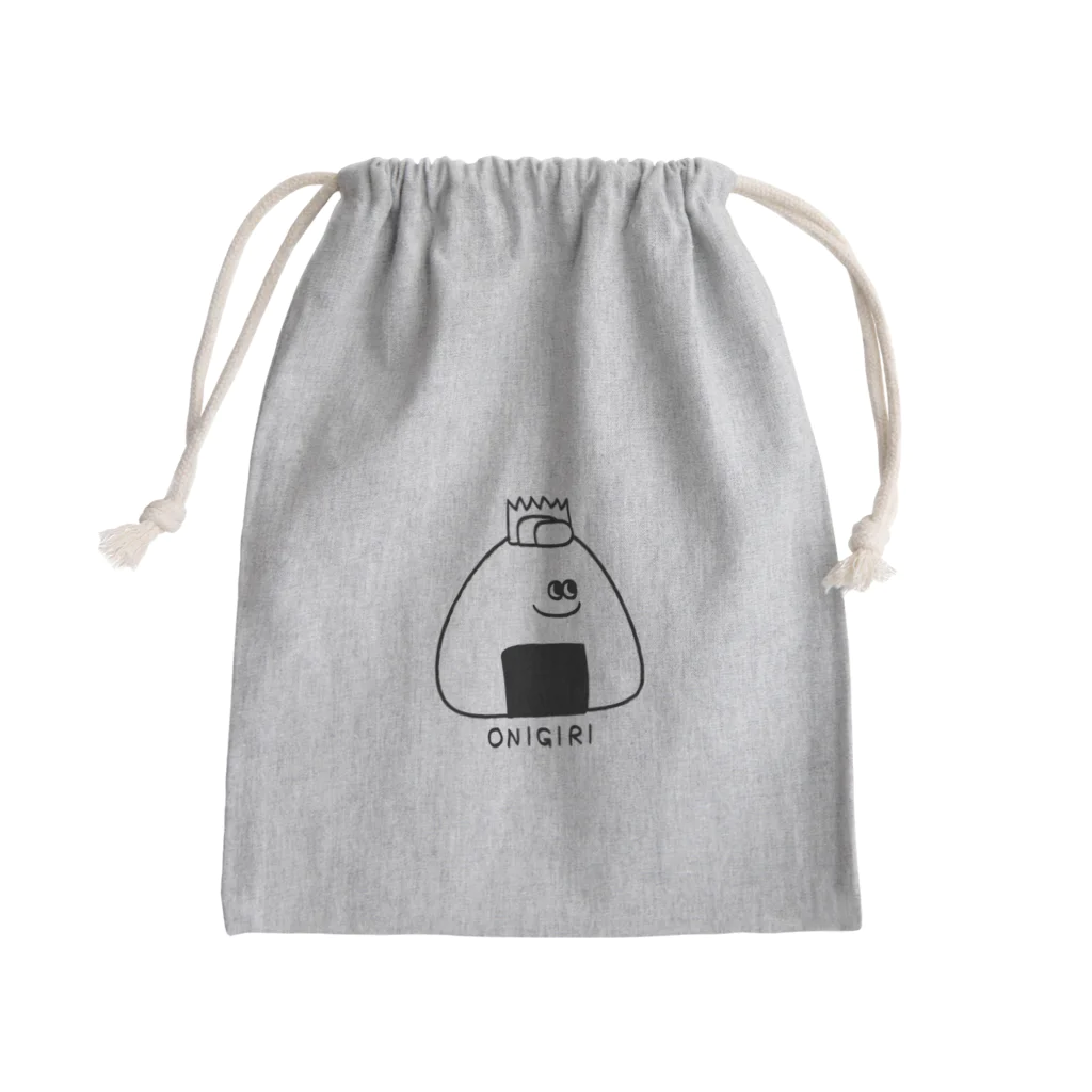 エリアシ刈り上げタイショップのおにぎりくん Mini Drawstring Bag