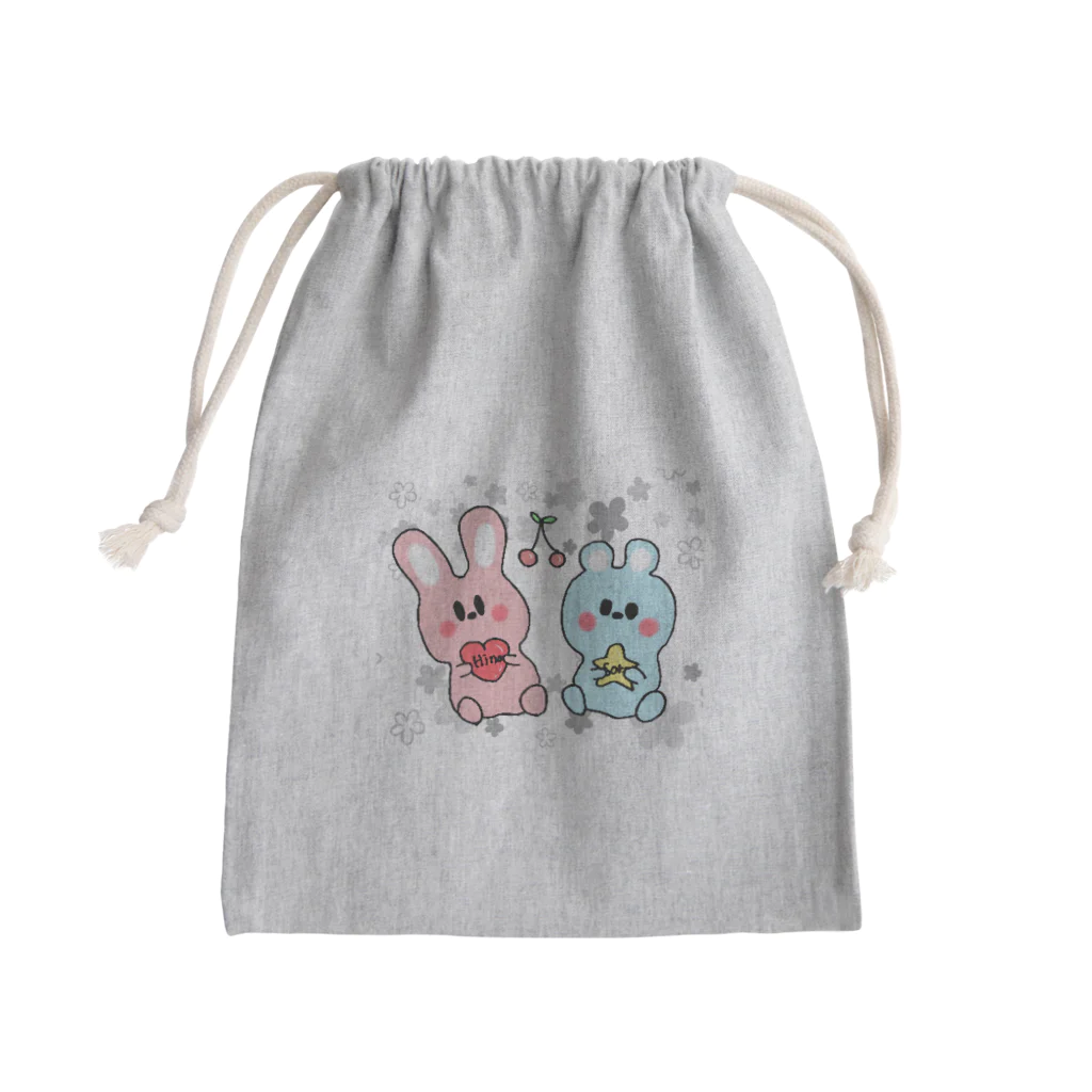 Hikari😈の姉弟 Mini Drawstring Bag