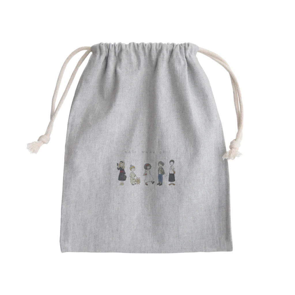 fookeyのhair band girls Mini Drawstring Bag