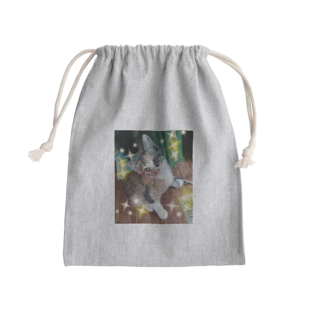 YUKO-YUKOのカメラ目線ネコちゃん♥️ Mini Drawstring Bag