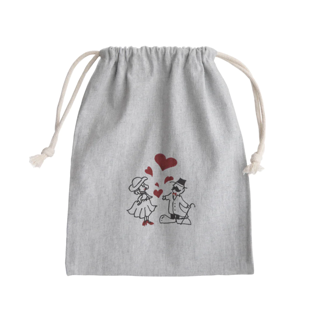 sunny_spotの紳士と淑女2 Mini Drawstring Bag