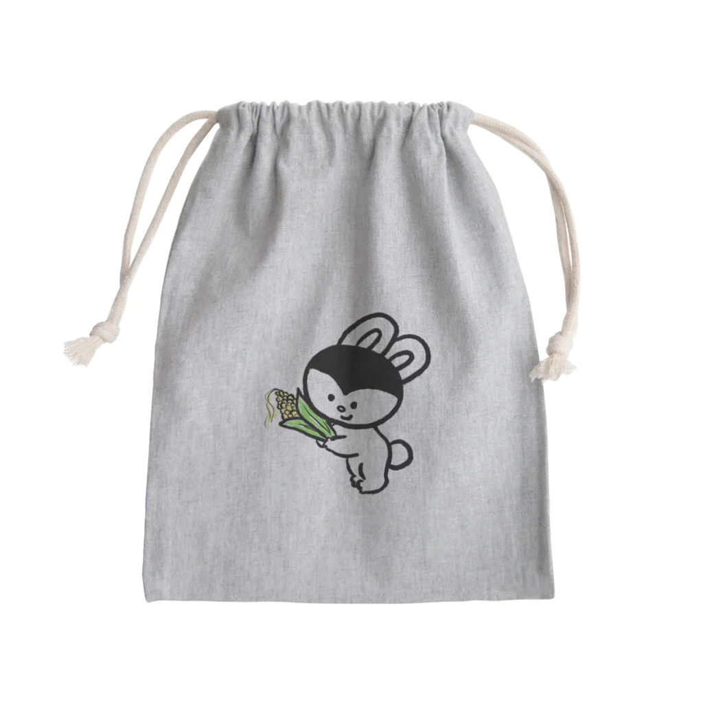 ドラキュラのうさぎのとうもろこしは大事 Mini Drawstring Bag