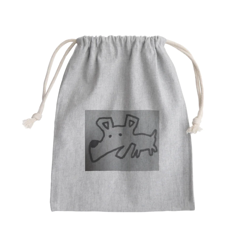 さるきちのボケ犬 Mini Drawstring Bag