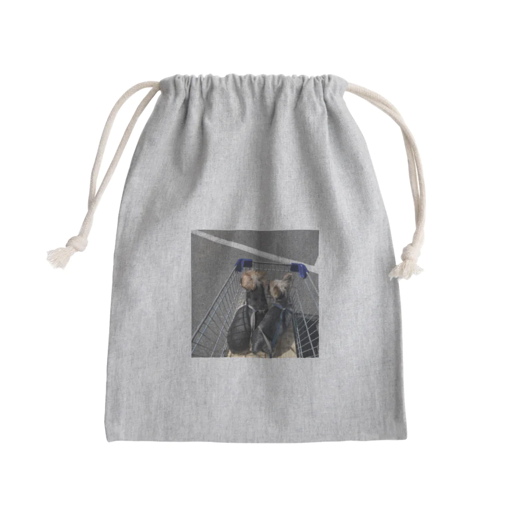 にしじま　まりものてぃりも Mini Drawstring Bag