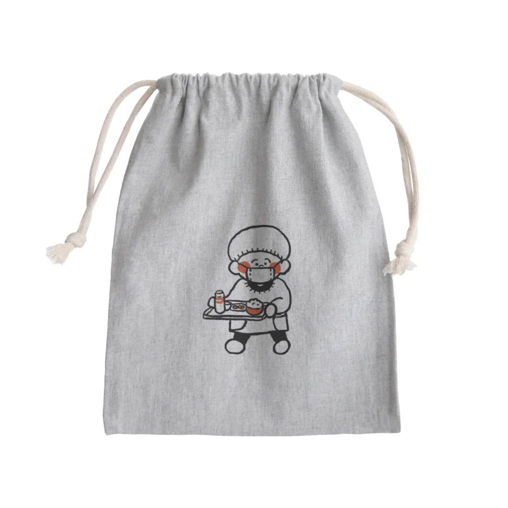  ぽにぽに通信ショップの給食袋 その２ Mini Drawstring Bag