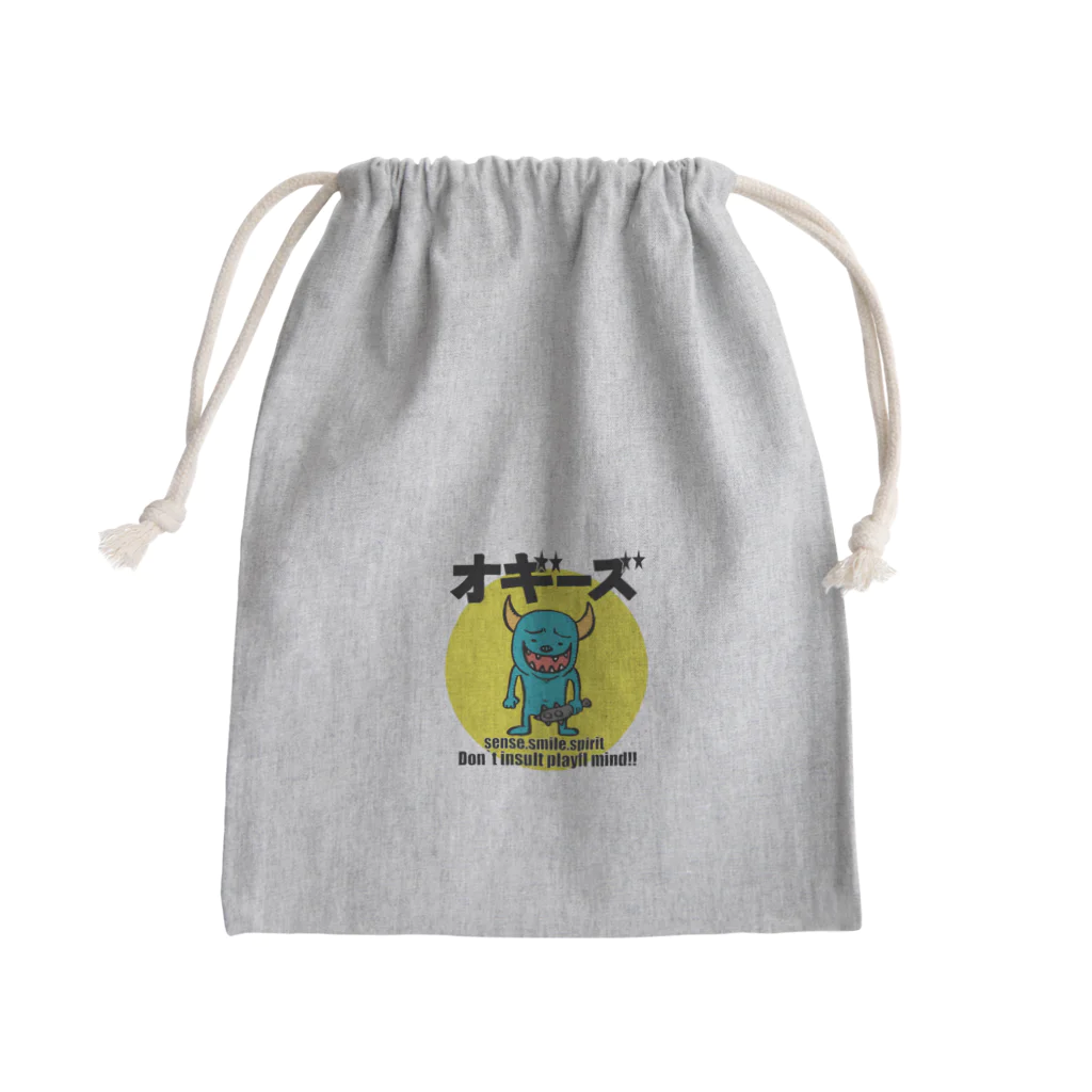 Showtime`sShowの青鬼くん Mini Drawstring Bag