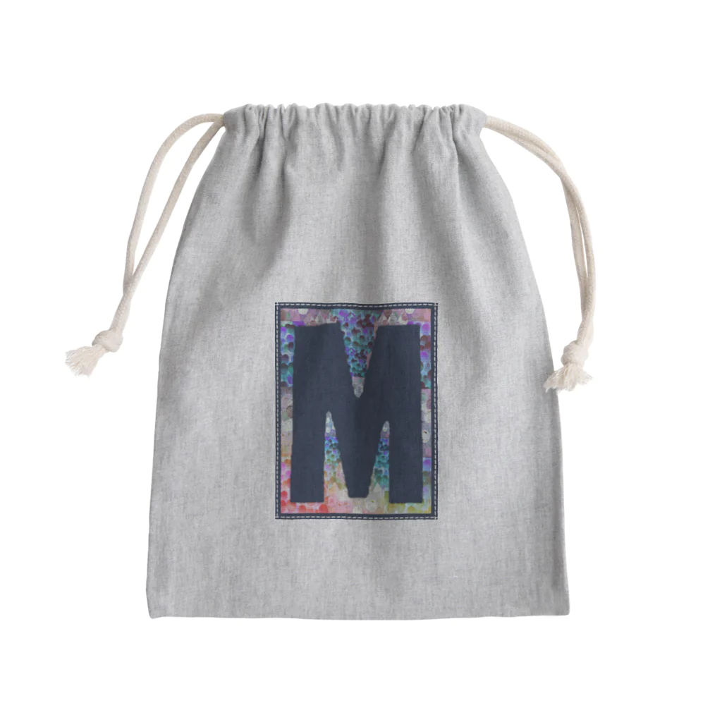 みにゃ次郎のMシャツ Mini Drawstring Bag