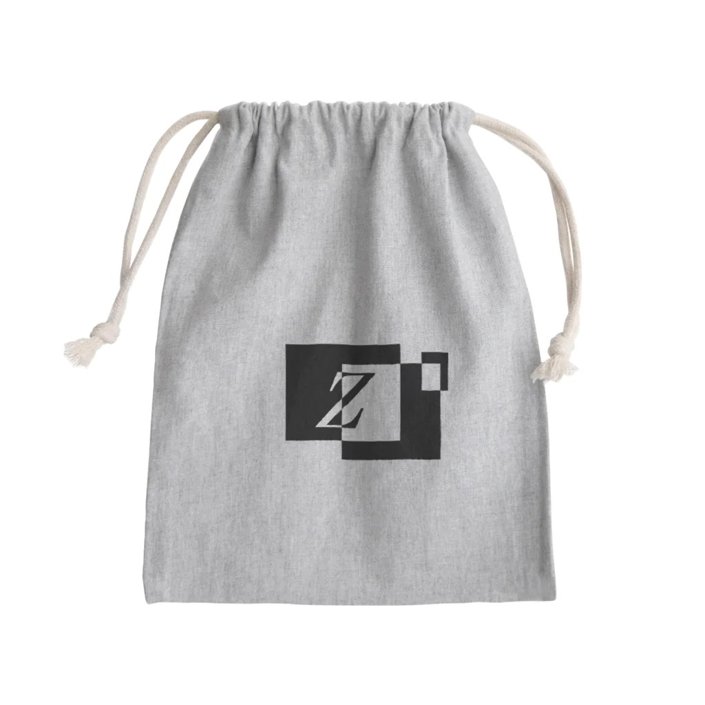 シンプルデザイン：Ｔシャツ・パーカー・スマートフォンケース・トートバッグ・マグカップのシンプルデザインアルファベットZ Mini Drawstring Bag