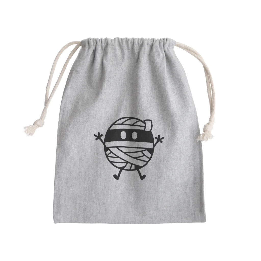 yukishirookのみいらくん Mini Drawstring Bag