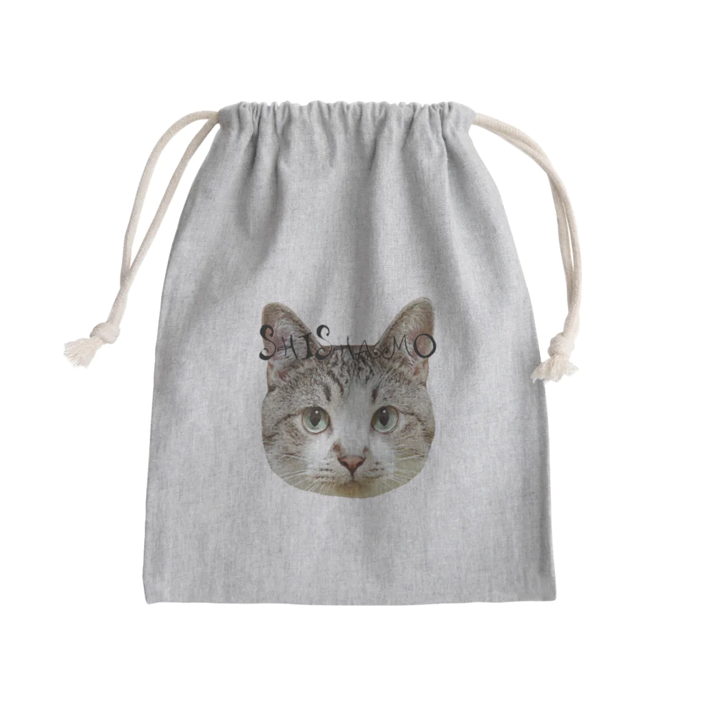 sishamo-putaのししゃも君 Mini Drawstring Bag