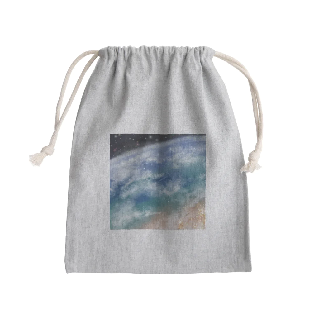 blueHawaiiのEarth Mini Drawstring Bag