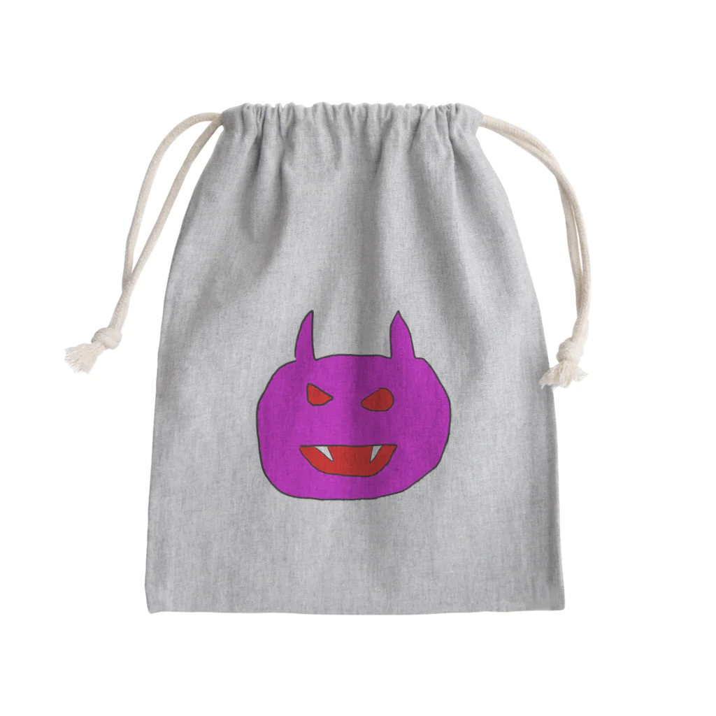 ゆるかわ動物園の悪魔さん Mini Drawstring Bag