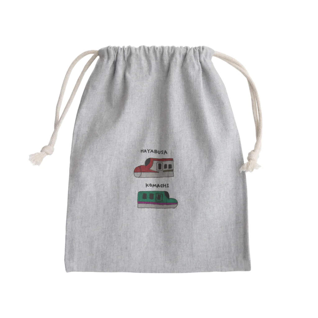 atumenekoのはやぶさこまち  Mini Drawstring Bag