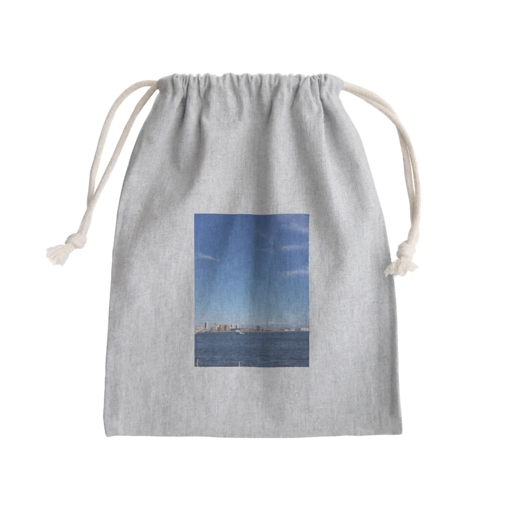 サンフラの景色 Mini Drawstring Bag