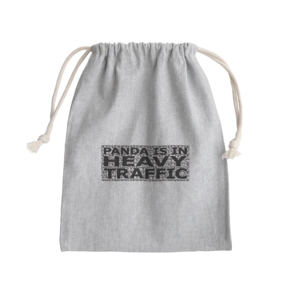 NPNCREATIONのパンダ大渋滞 Mini Drawstring Bag