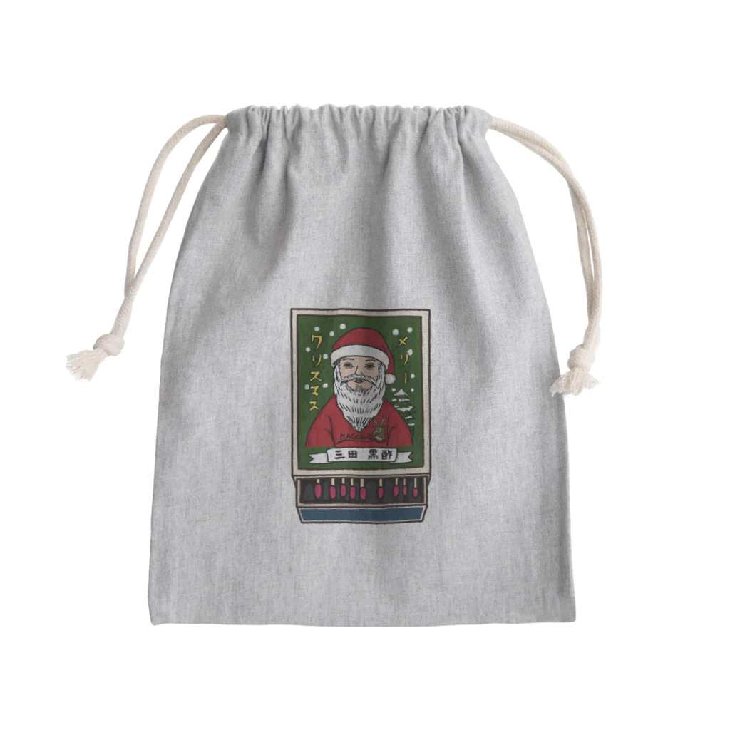 すとろべりーガムFactoryのクリスマス限定マッチ箱 Mini Drawstring Bag