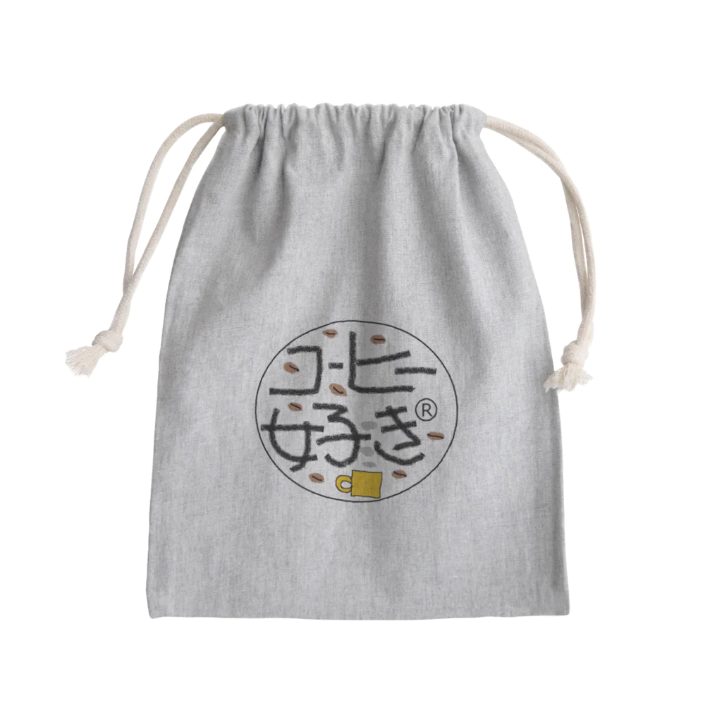 ゆるゆる。のコヒー大好き人間 Mini Drawstring Bag