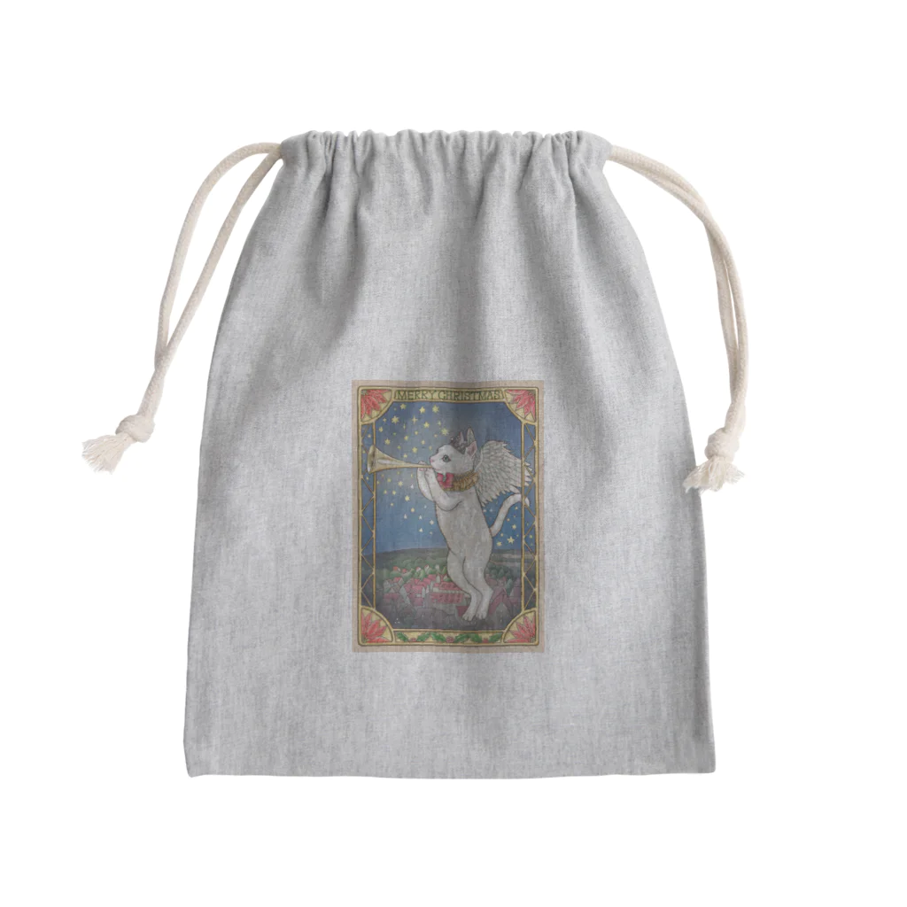 Ａｔｅｌｉｅｒ　Ｈｅｕｒｅｕｘの　ねこ天使 in Xmas Mini Drawstring Bag