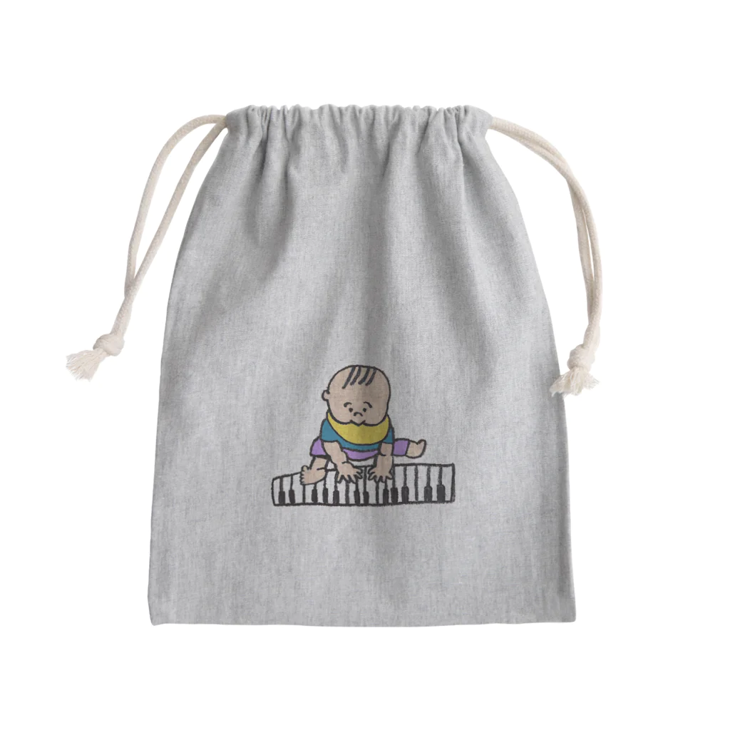 マイクチェックァのどれみふぁむちむち Mini Drawstring Bag