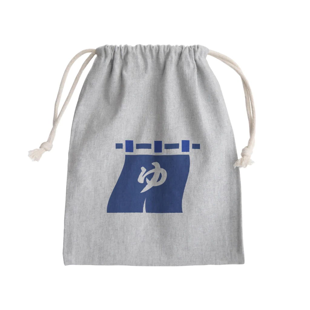 Relax and Jesusのお風呂のれん Mini Drawstring Bag