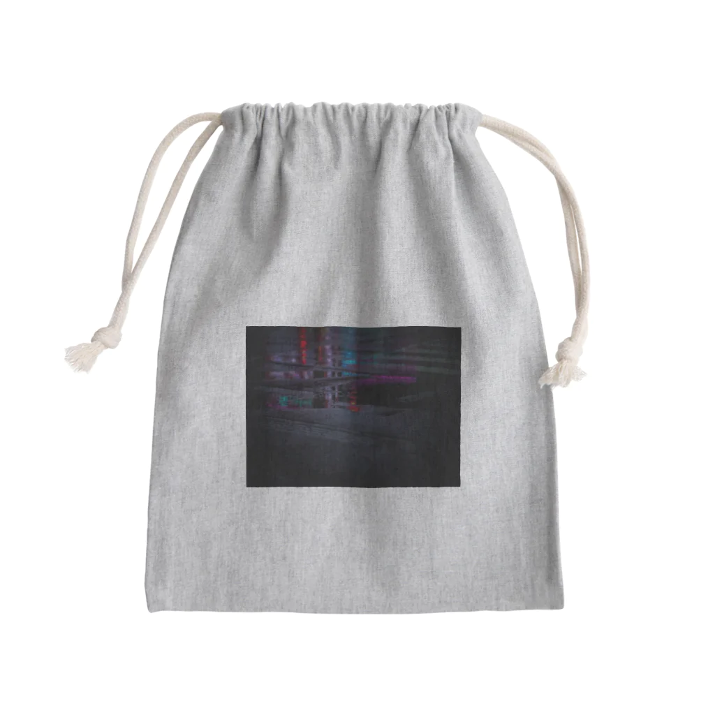 fk2Uの巾着 #水溜まり Mini Drawstring Bag