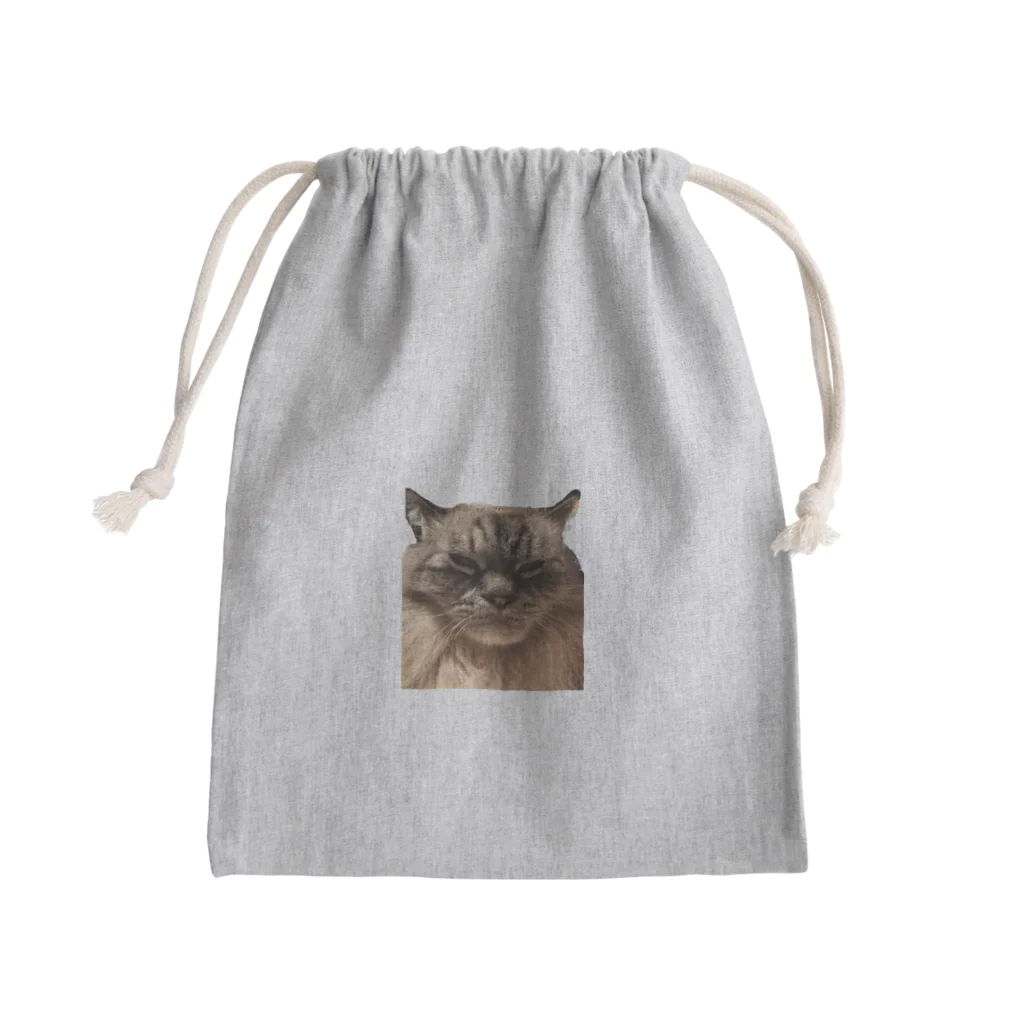 かえでのこむぎ君♡今日は機嫌イイ方♡ Mini Drawstring Bag