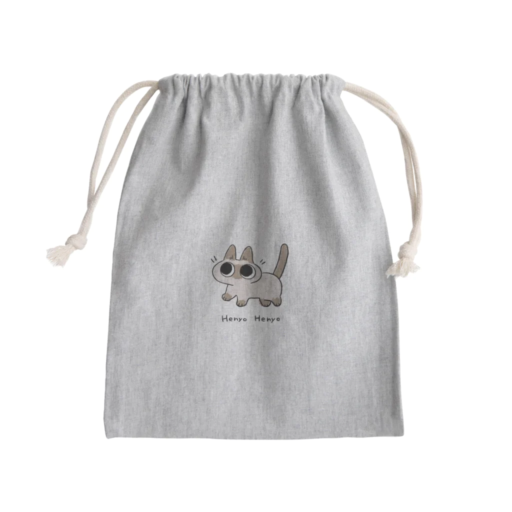 のべ子のへにょへにょあずきさん Mini Drawstring Bag