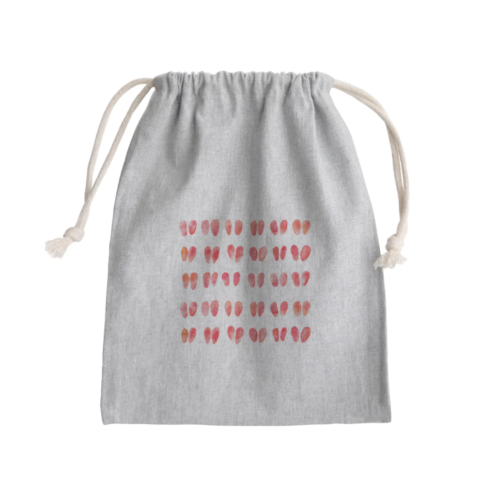 晶子の明太子模様 Mini Drawstring Bag