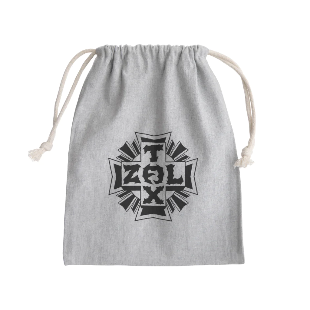 Zoltax.の十字キー Mini Drawstring Bag