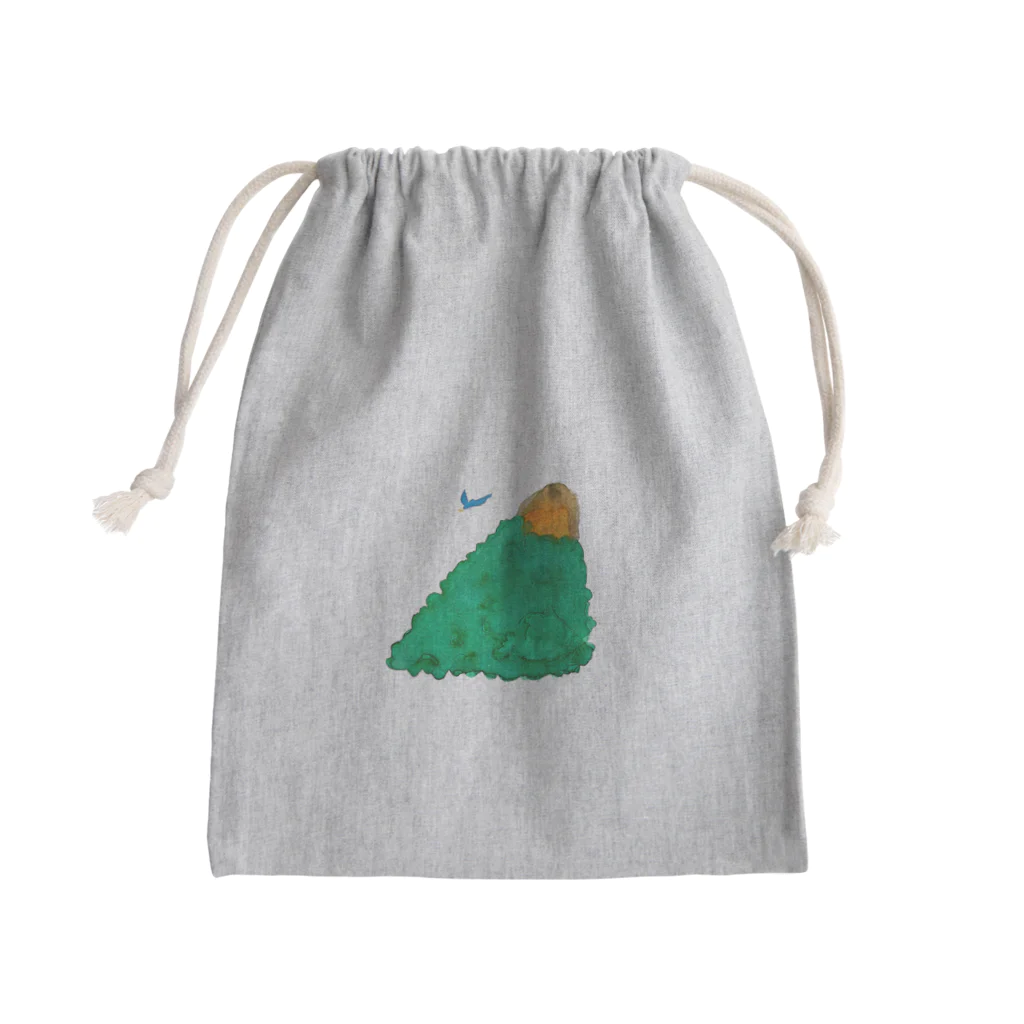 nichiyouraのnichiyoura やま Mini Drawstring Bag