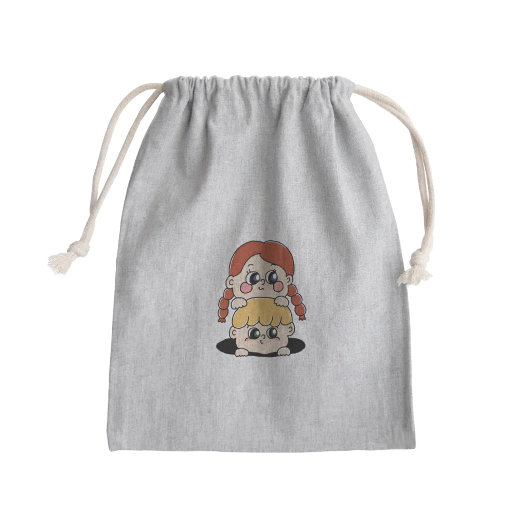 Launen(ラオネン)の🧡💛 Mini Drawstring Bag