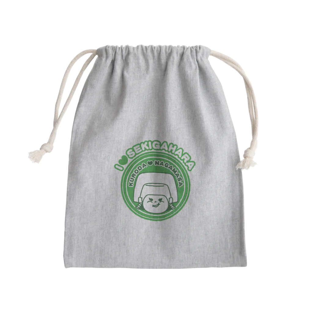 関ヶ原七武将❤️I LOVE Sekigaharaの黒田ながまさくん Mini Drawstring Bag