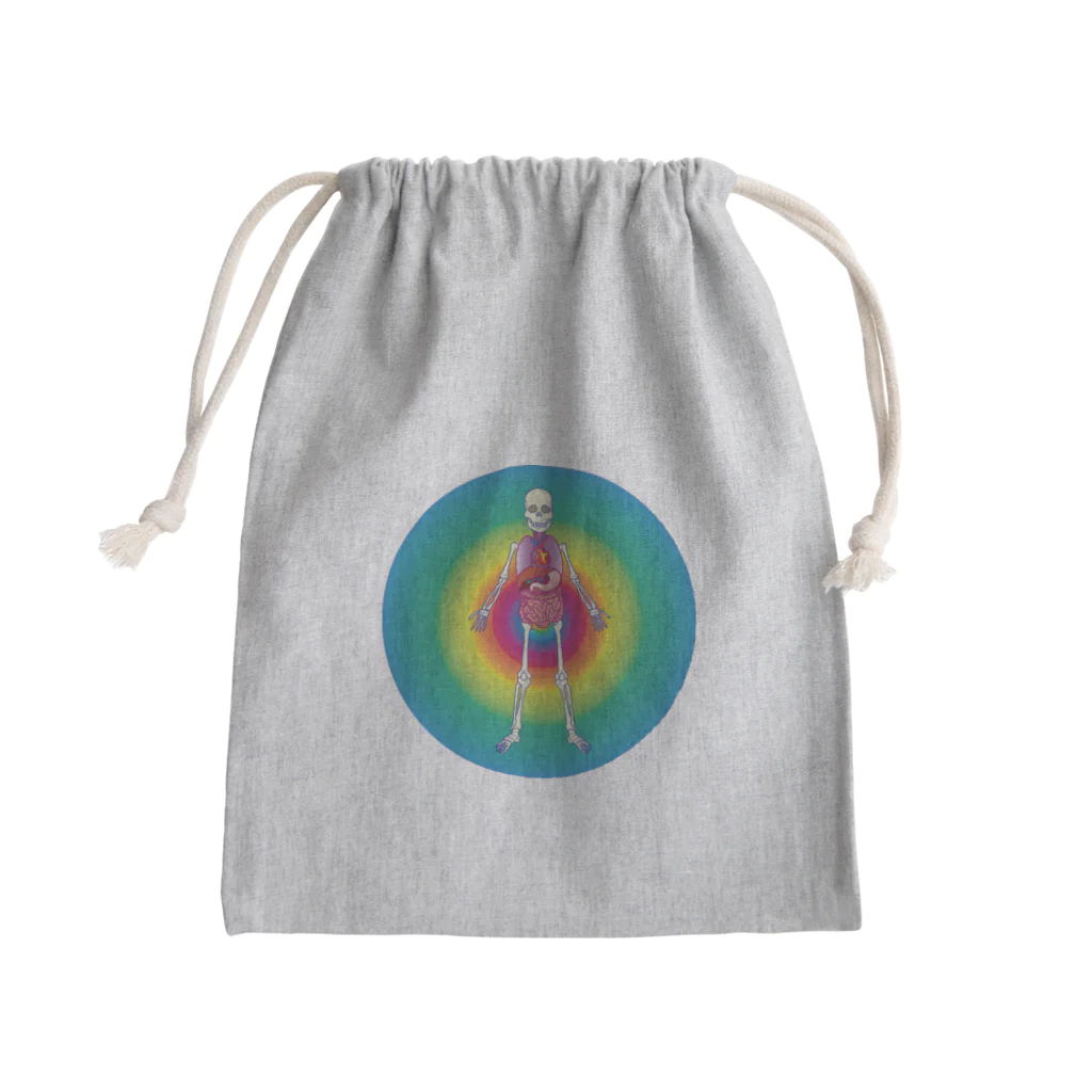 ハマダ ミノルの人体の神秘。 Mini Drawstring Bag