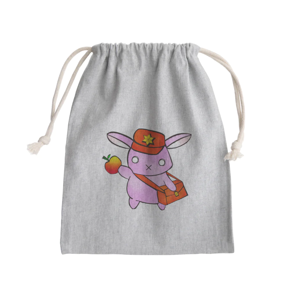 くまのおもちゃ箱のお届けうさぎ Mini Drawstring Bag