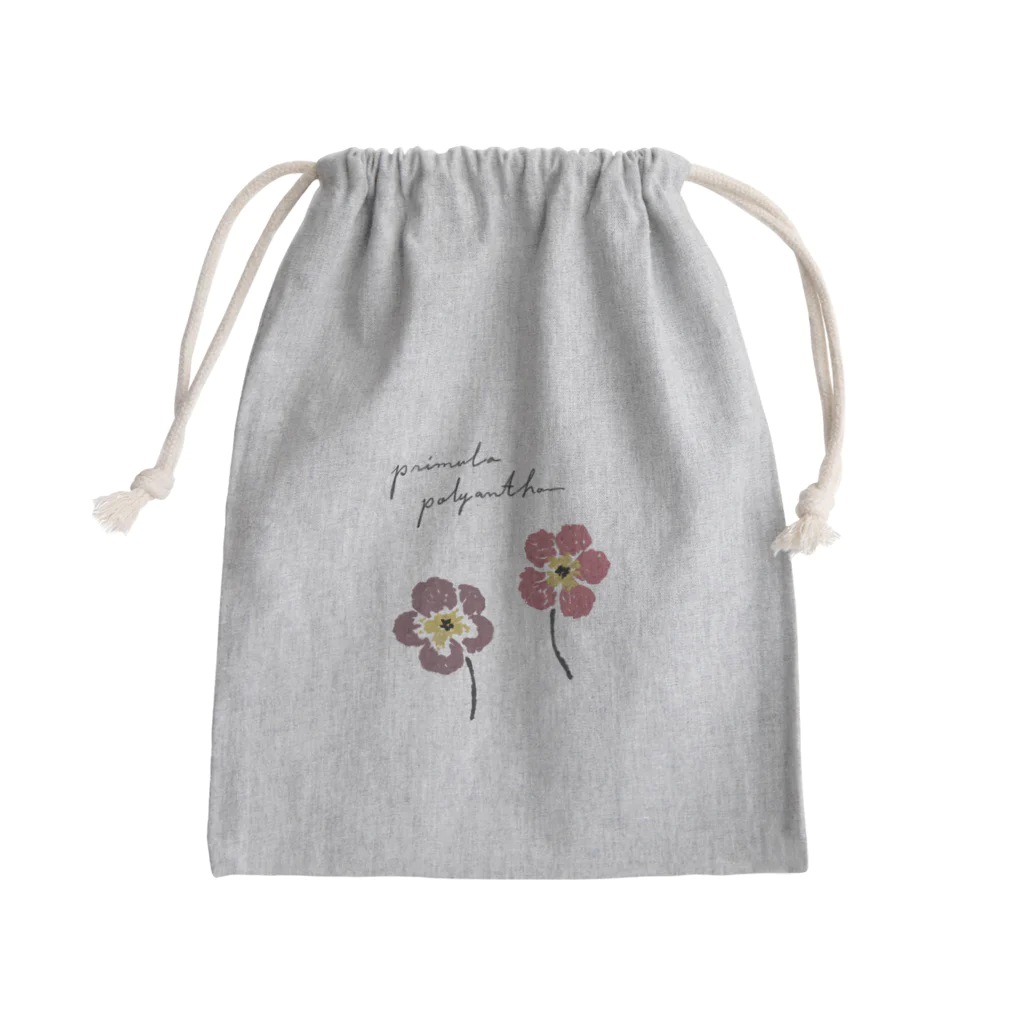 To✴︎moëのプリムラポリアンサ Mini Drawstring Bag