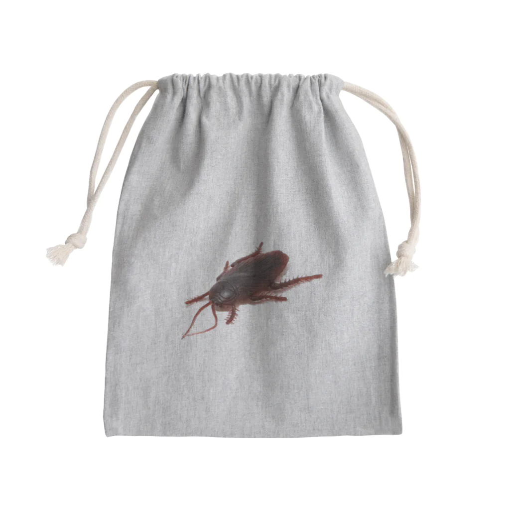 まゆたのワンポイントゴキちゃん Mini Drawstring Bag