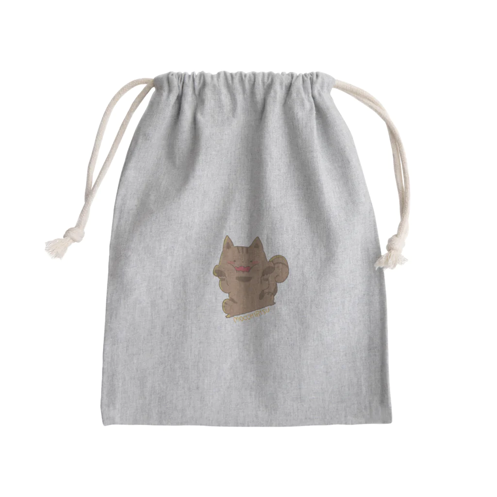 高菜おむすびのもちりすくん Mini Drawstring Bag