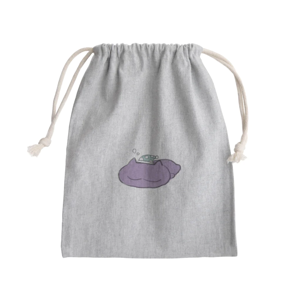 あぱもーてるのねむる謎生 Mini Drawstring Bag