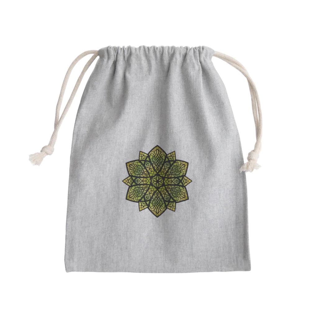 天獄堂の華曼陀羅011 Mini Drawstring Bag