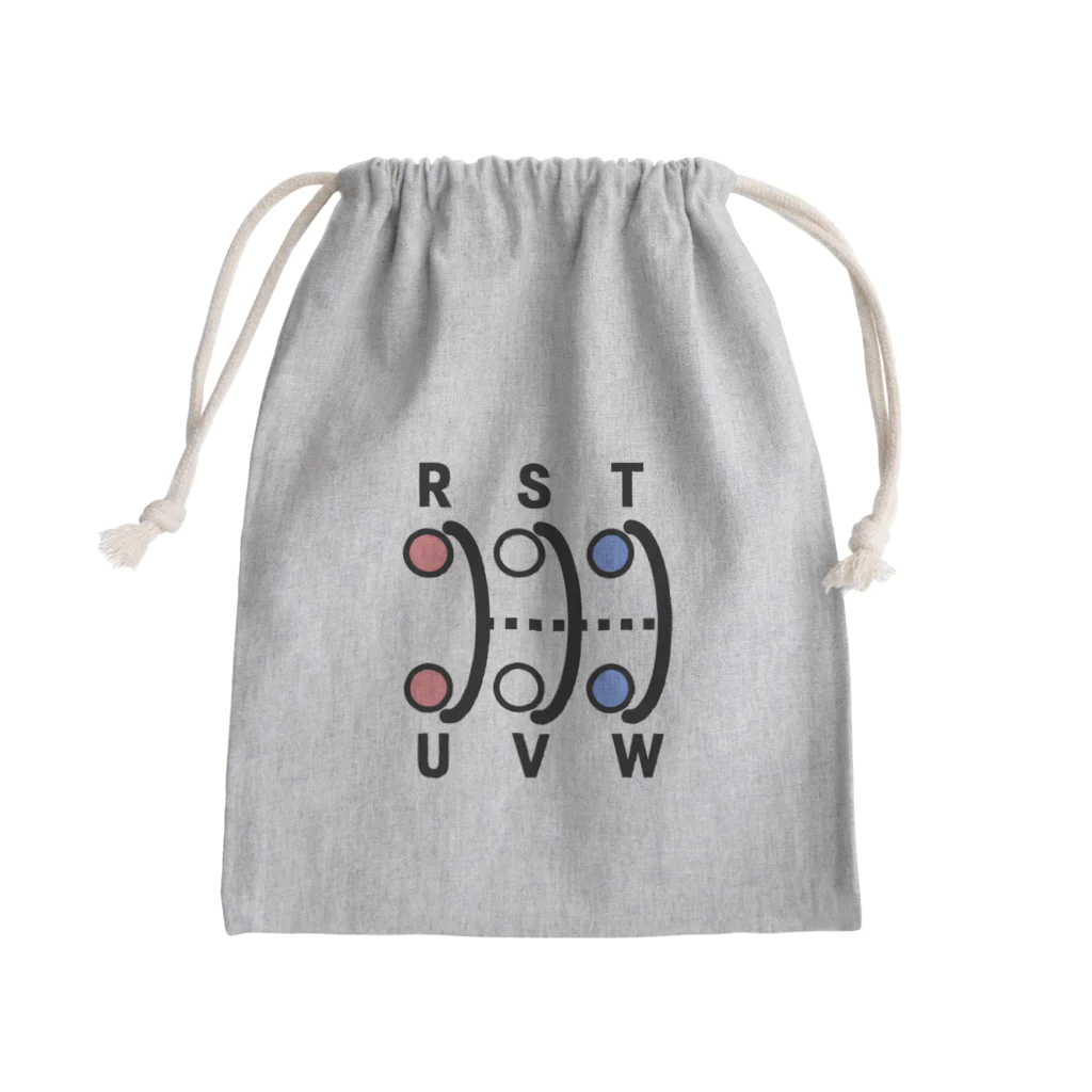 元・盤屋おしんの3相_カラー Mini Drawstring Bag