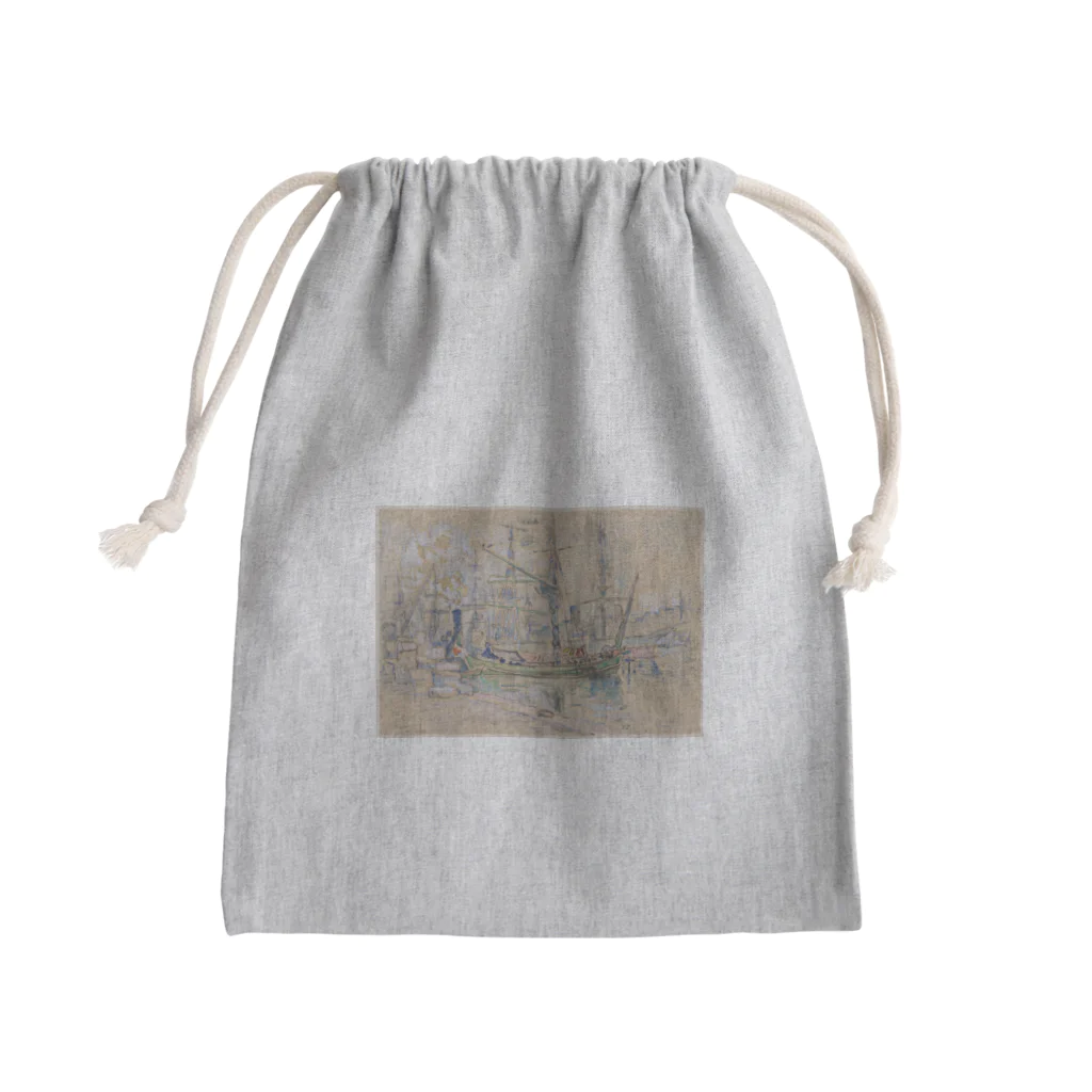 釜萢堂《かまやちどう》美術販売の「Marseille」 Signac, Paul／Paris Musées Mini Drawstring Bag