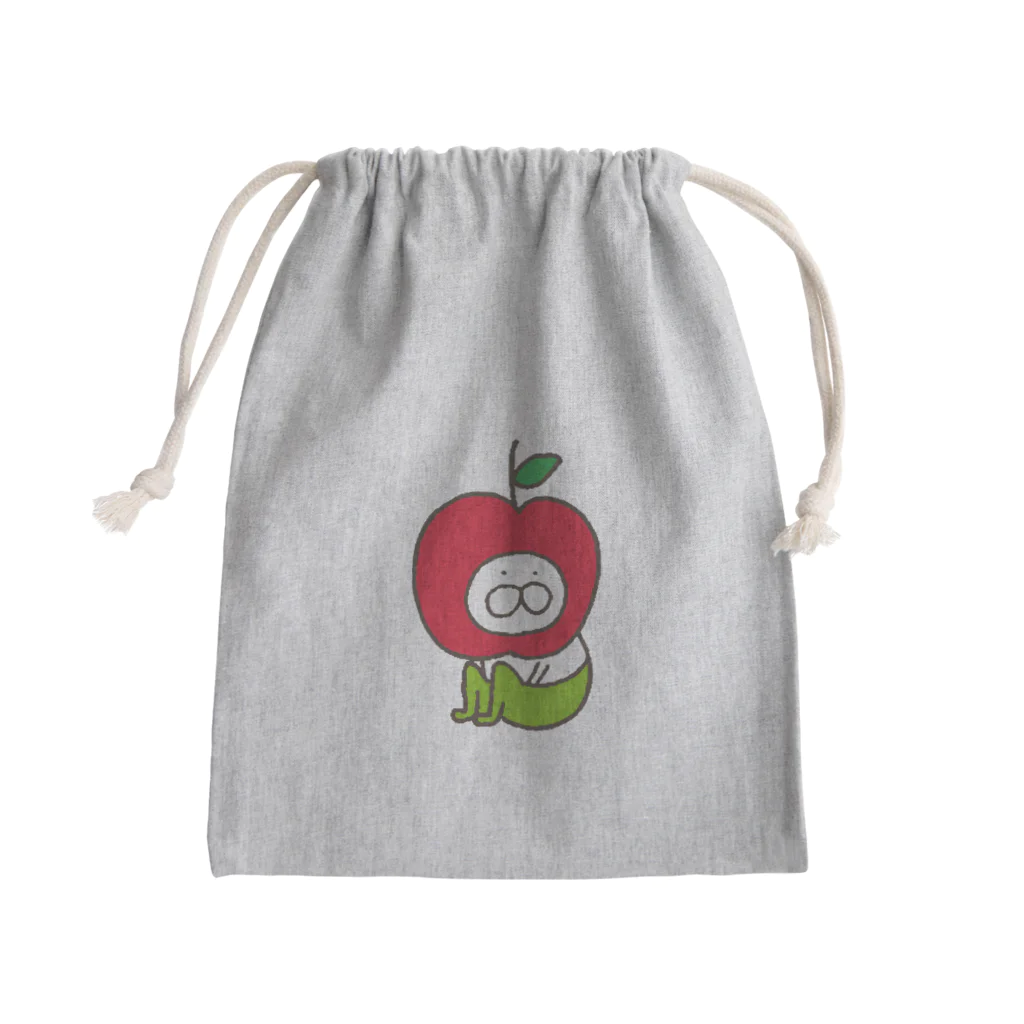 くらきち ONLINE SHOPのねこタイツ りんご Mini Drawstring Bag