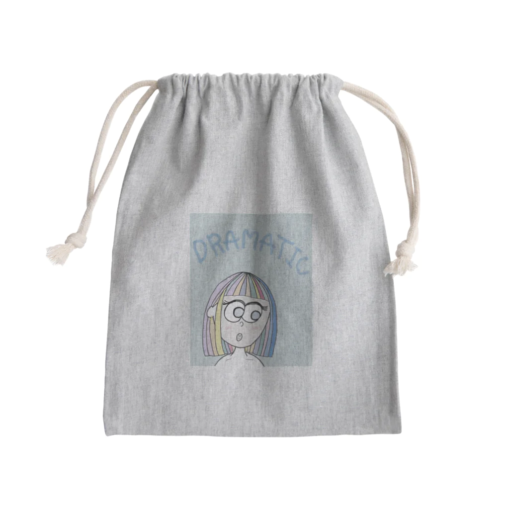 YODACAのDRAMATIC Mini Drawstring Bag