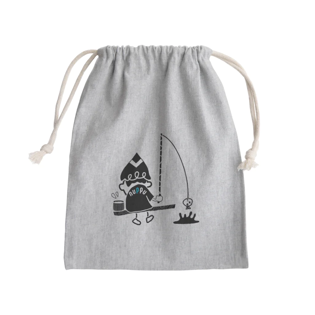 nuppuのtsubomi 今日のお魚釣り Mini Drawstring Bag