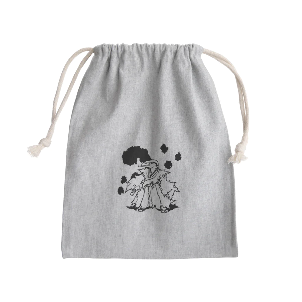 カリツォーの美濃の蝮 Mini Drawstring Bag