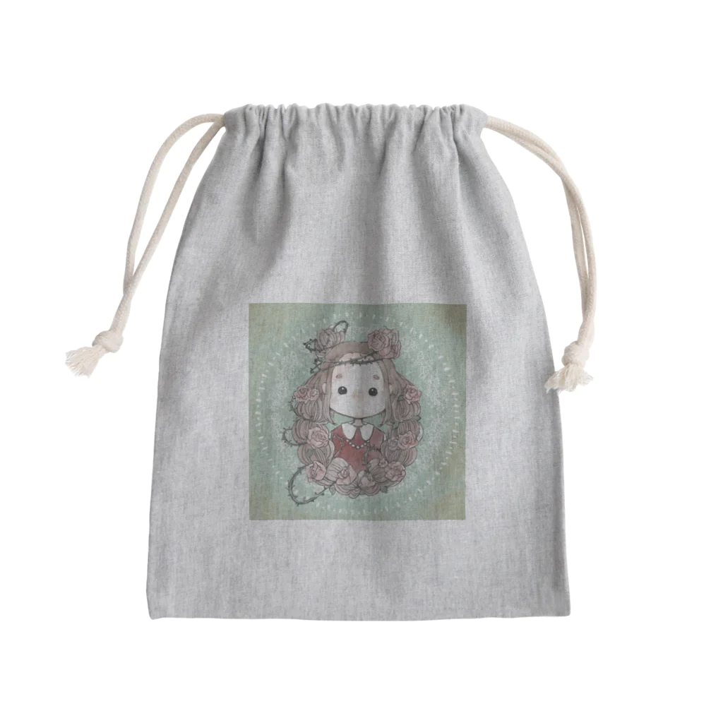 TOAJAPA'S SHOPのLONELY Mini Drawstring Bag