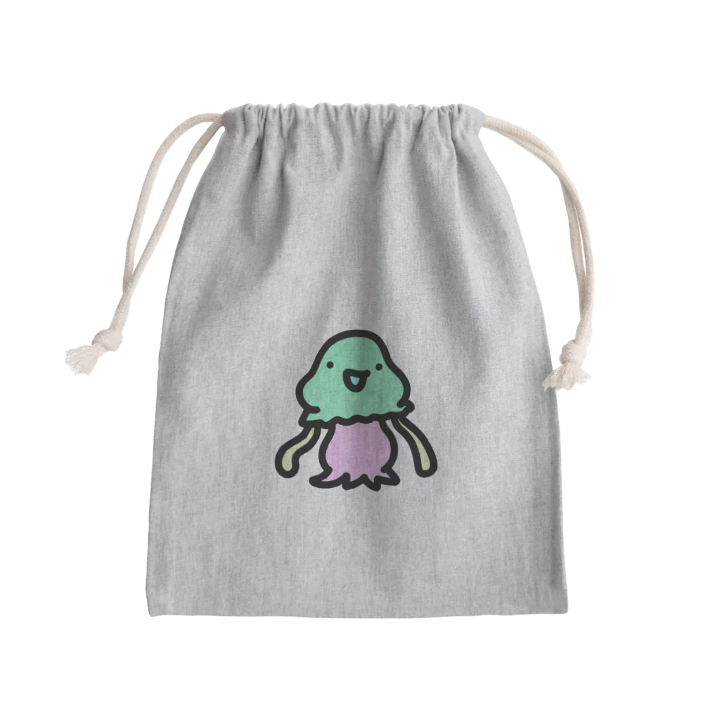 キャットＣのこうじょうけんがくの謎の宇宙人コペトン Mini Drawstring Bag