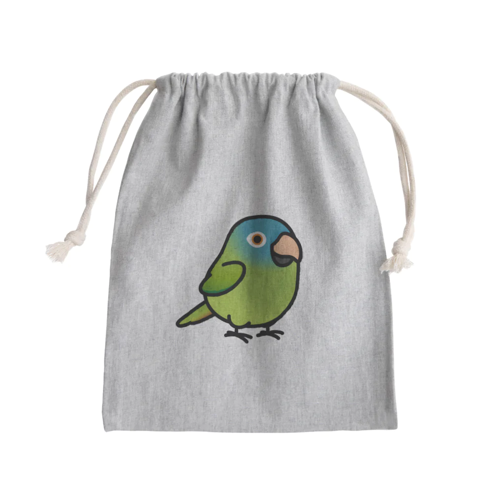 Cody the LovebirdのChubby Bird トガリオインコ Mini Drawstring Bag