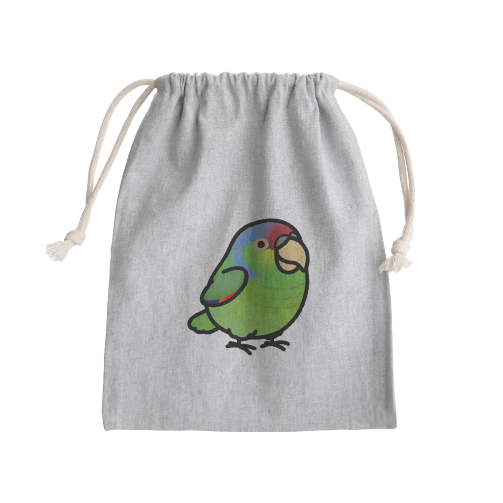 Cody the LovebirdのChubby Bird フジイロボウシインコ Mini Drawstring Bag