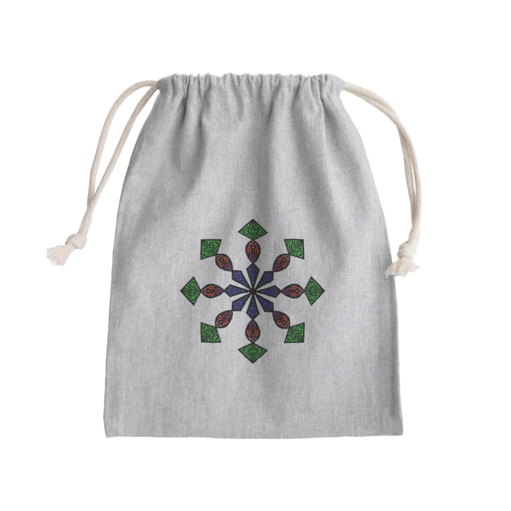 天獄堂の華曼陀羅043 Mini Drawstring Bag